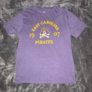 Purple East Carolina Pirates T-Shirt